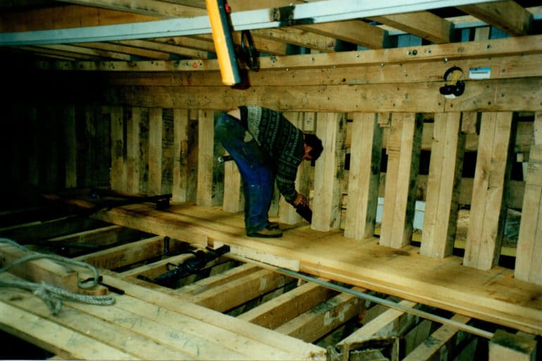 Construction du caseyeur ETOILE DU BERGER II