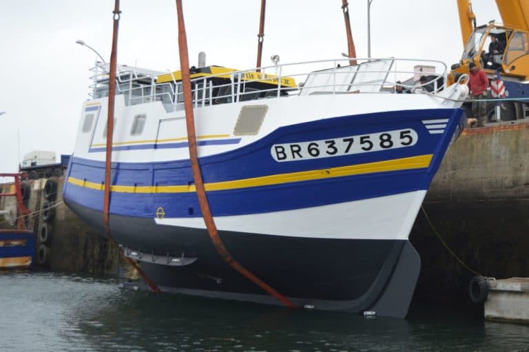 Réfection du fileyeur ETOILE D'ARVOR II